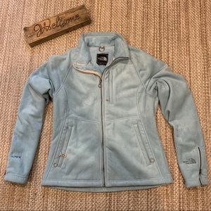 RARE North Face suede fleece apex jacket
